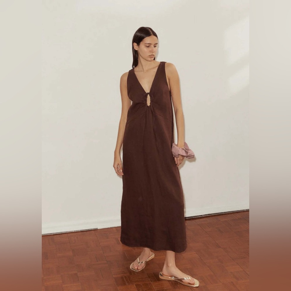 Deiji Studios Linen Dress